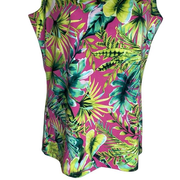 NWT Tommy Bahama Golf Polo Shirt Womens S Tennis Pickleball UPF 50 Preppy Tank - Picture 6 of 12